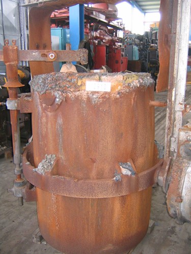 Bottom pouring ladle UTARD, ± 2,8 - 3 t